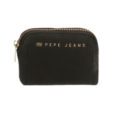 Porta-Moedas com Zip Pepe Jeans DIANE Preto | Ref. 186.7578031