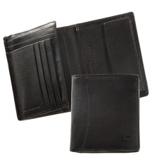 CAMEL ACTIVE Carteira Porta-Notas Vertical com Porta-Moedas Cordoba Preta | Ref. 9113370660