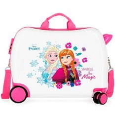 Mala Infantil ABS com 4 Rodas FROZEN SPARKLE LIKE MAGIC Multicolor | Ref. 186.2429861