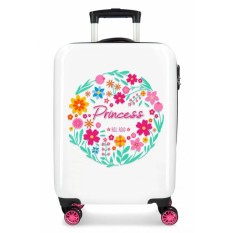 Roll Road Mala/Trolley de Cabine 55cm 4 Rodas Spinner LITTLE ME PRINCESS Rosa | Ref. 186.4741463