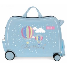 Mala de Viagem Infantil ABS 4 Rodas Enso COLLECT MOMENTS Azul | Ref. 186.9039821