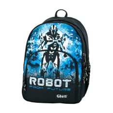 Ghuts Mochila Escolar GH131 Robot P26 | Ref. 294.2013126