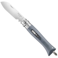 Canivete OPINEL N.º 09 Bricolage Multifunções Cinza | Ref. 314.OP001792
