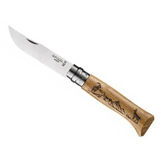 Canivete Opinel N.º 8 Inox Animalia Cabra Montesa | Ref. 314.OP002336