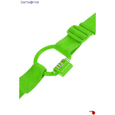 Samsonite Fita de Bagagem anel com Tripla Combinação TSA Verde