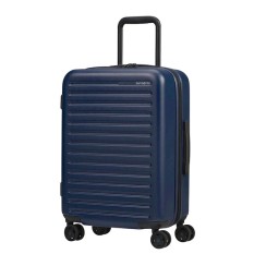 Samsonite Mala/Trolley Cabine 55cm 4R Spinner Exp STACKD Azul Escura | Ref. 92KF100141