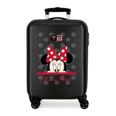 Mala de Cabine / Trolley 55cm 4 Rodas MINNIE My Pretty Bow Preta| Ref. 186.2161721