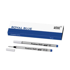Montblanc Pack 2 Recargas (B) Fineliner Royal Blue | Ref. 238.128249