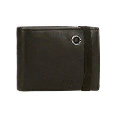 Carteira Horizontal c/ Elástico Pepe Jeans Badge Preta | Ref. 186.7373931