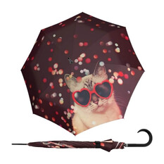 Guarda-Chuva Comprido Automático Doppler Art Lovely Cat | Ref. 300.74015718