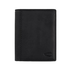 Camel Active Carteira Porta-Notas Vertical com Porta-Moedas VIETNAM Preta | Ref. 9127770460