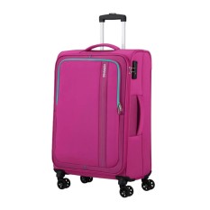 American Tourister Mala de Viagem / Trolley Médio 68cm 4R SEA SEEKER Fuchsia | Ref. 92MD700250