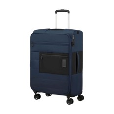 Samsonite Mala de Viagem / Trolley Médio 66cm 4R Exp. VAYCAY Azul Escuro | Ref. 92KK600441