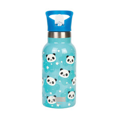 Garrafa Térmica 350ml I-Drink Kids PANDA Azul | Ref. 343.ID0505