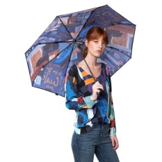 ANEKKE Guarda-Chuva Pequeno Automático Contemporary Azul Marinho | Ref. 280.37800-314