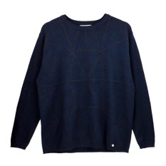 Anekke Sweatshirt Tamanho S/M SHÕEN Azul Marinho | Ref. 280.37281-216