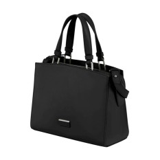 Samsonite Bolsa de Mão c/ Tiracolo Pequena BE-HER Preta | Ref. 92KJ401909