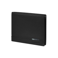 Samsonite Carteira de Homem Horizontal 4CC FLAGGED 2.0 SLG Preta | Ref. 92KM701509
