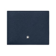 Carteira Horizontal 6CC MONTBLANC Sartorial Azul Escuro | Ref. 238.131721