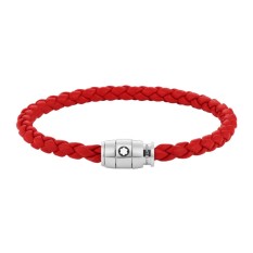 Pulseira de Homem com Anéis Montblanc 60mm Vermelha | Ref. 238.130901