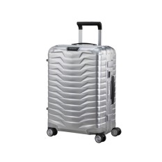 SAMSONITE Mala de Cabine / Trolley 55cm 4R Proxis Alu Alumínio | Ref. 92KO200108