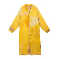 ANEKKE Vestido Camiseiro Estampado Hollywood Amarelo | Ref. 280.38289-006