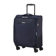 AMERICAN TOURISTER Mala de Cabine 55cm 4R EXP. Summerride Azul Marinho | Ref. 92ME700441