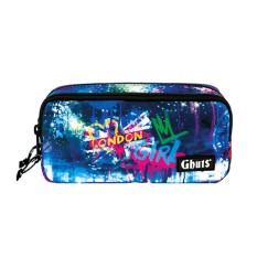 GHUTS Estojo Escolar Duplo GH128 P15 UK Girl 1282415 | Ref. 294.2412815