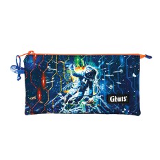 GHUTS Estojo Escolar Triplo GH224 P22 Astrospace 2242422 | Ref. 294.2422422