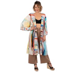 ANEKKE Kimono Manga Curta Estampado Hollywood Studio Multicolor | Ref. 280.38274-002