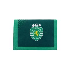 Carteira c/ Velcro SPORTING 87122 Verde | Ref. 254.SCP87122