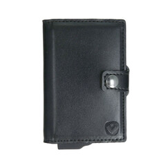 VALENTA Porta Cartões Card Case Plus Wallet Black/Silver | Ref. 91.V584524