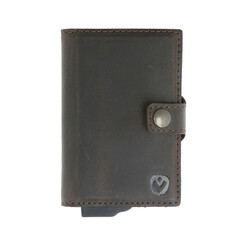 VALENTA Porta Cartões Card Case Plus Wallet Vintage Brown | Ref. 91.V583954