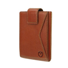 VALENTA Porta Cartões Card Case Pocket Premium Cognac | Ref. 91.V582346