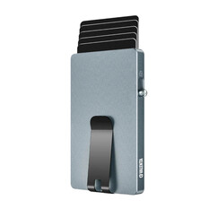VALENTA Porta Cartões Cardprotector Aluminio Magsafe with Money Clip Grey | Ref. 91.V587518