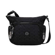 Bolsa de Tiracolo KIPLING Gabbie Mini Signature Blk Q | Ref. 187.40KI7282M34