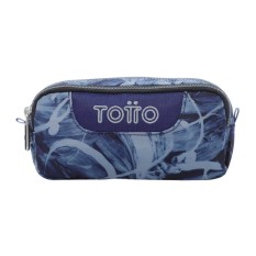 Estojo Escolar Duplo Glowery Sobre TOTTO 6YG Azul | Ref. 330.AC52ECO00326YG