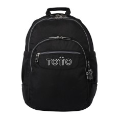 Mochila Escolar Grande Rayol TOTTO N01 Preta | Ref. 330.MA04ECO0022N01