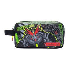 Estojo Escolar Infantil Duplo Argon TOTTO 5D7 Verde | Ref. 330.AJ52AGN00125D7