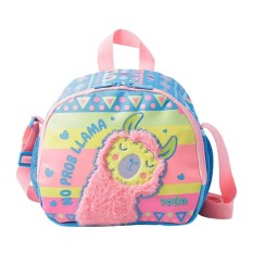 Lancheira Térmica Infantil Llama TOTTO 8JC Azul | Ref. 330.AJ61LLA00128JC