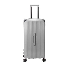 BENZI Mala de Viagem / Trolley Médio 63cm 5 Rodas BZ5790 Cinza | Ref. 288.BZ5790C-B