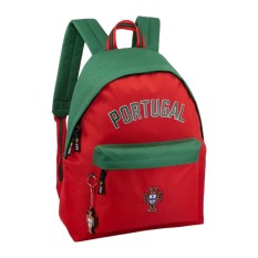 Mochila Escolar 43Cm PORTUGAL FPF Vermelho/Verde | Ref. 254.FPF61011