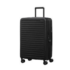 SAMSONITE Mala de Viagem / Trolley Médio 68cm 4R Exp. Restackd Preta | Ref. 92KO600309