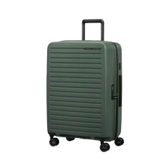 SAMSONITE Mala de Viagem / Trolley Médio 68cm 4R Exp. Restackd Verde | Ref. 92KO600304