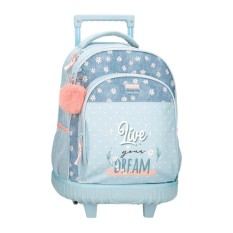 Mochila Escolar Compacta 2R MOVOM Live Your Dreams Azul | Ref. 186.3762921