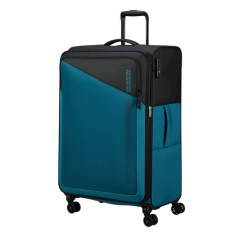 AMERICAN TOURISTER Mala de Viagem Grande 77cm 4R Daring Dash Azul/Preto | Ref. 92MF700339