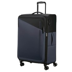 AMERICAN TOURISTER Mala de Viagem Grande 77cm 4R Daring Dash Cinza/Preto | Ref. 92MF700329