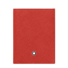 Porta-Cartões Vertical 4CC Mini MONTBLANC Sartorial Coral | Ref. 238.198229