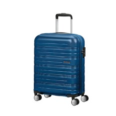 AMERICAN TOURISTER Mala de Cabine / Trolley 55cm 4R High Turn Azul Marinho | Ref. 92MB890141