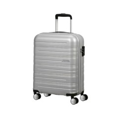 AMERICAN TOURISTER Mala de Cabine / Trolley 55cm 4R High Turn Prateada | Ref. 92MB890125
